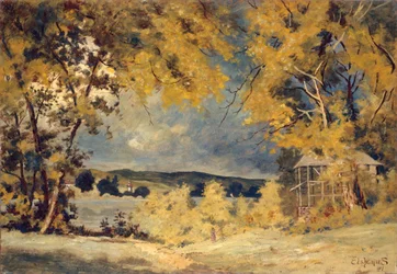 Landschaft, Binghamton, New York, 1907
